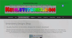Desktop Screenshot of kewlstitches.com